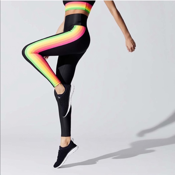 Beach Riot Sport Riot Neon Stripe Jade 